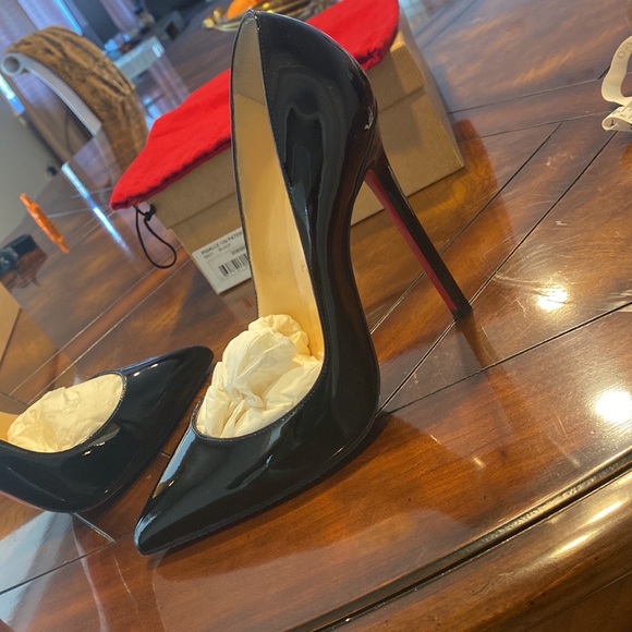 Christian Louboutin Pigalle 120 Patent Calf BK01 size 39 - Picture 12 of 17